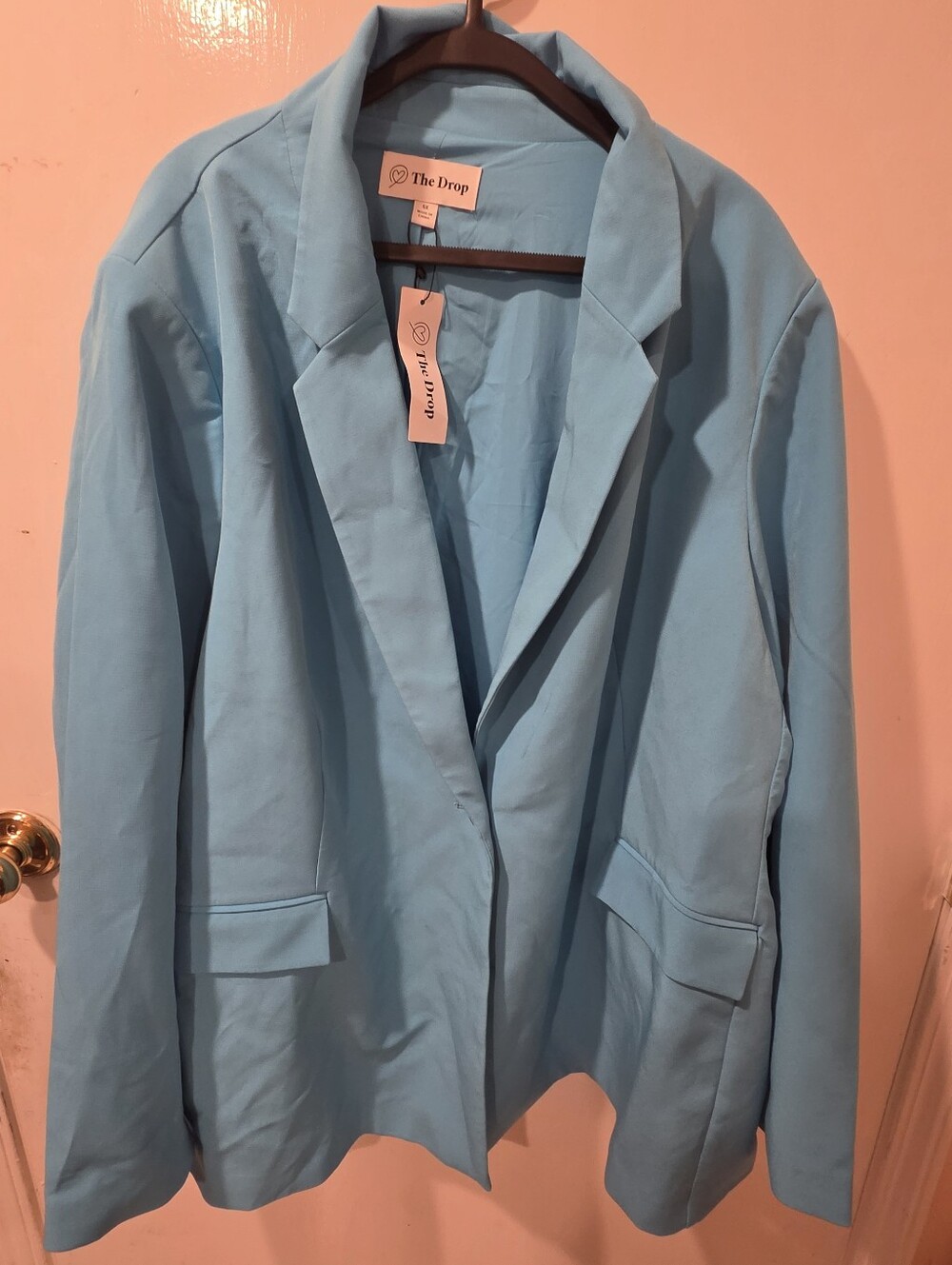 Women's Light Blue Blazer Jacket